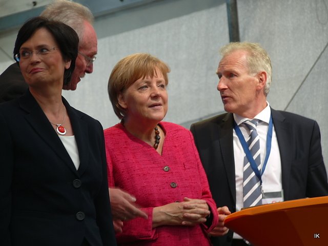 Angela Merkel in Leinefelde
