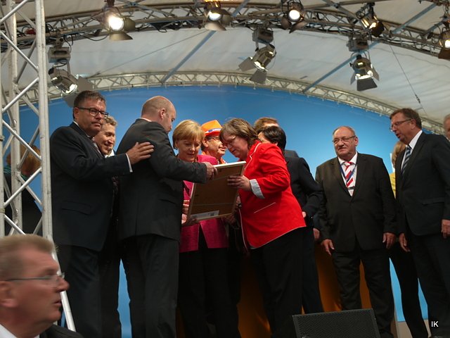 Angela Merkel in Leinefelde