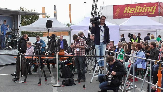 Angela Merkel in Leinefelde