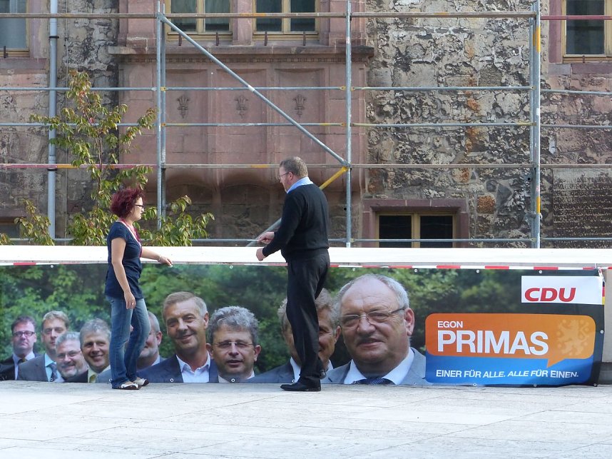 Wolfgang Sch&auml;uble in Nordhausen