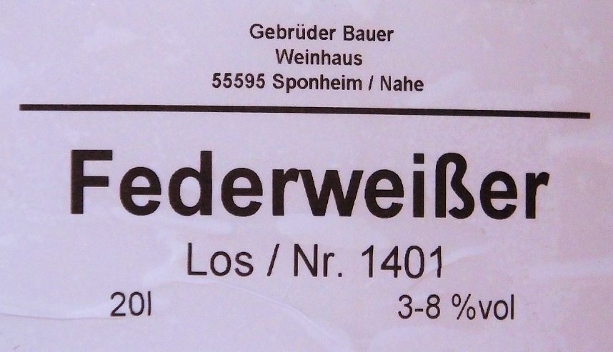 Weinfest in Sondershausen