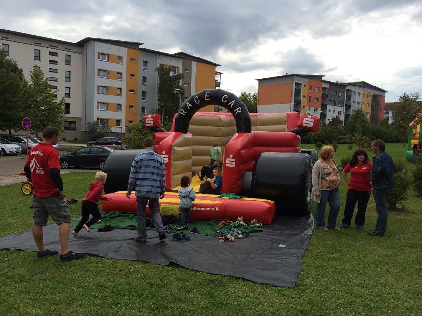 Mit Nachbarn gefeiert