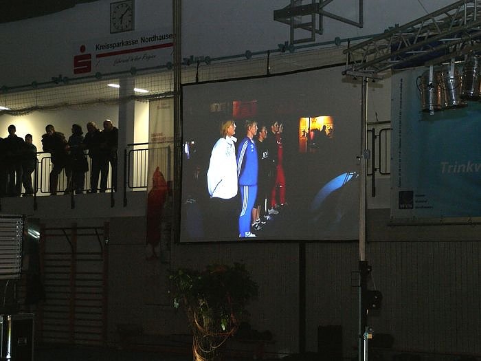 Die Frauen beim Indoor