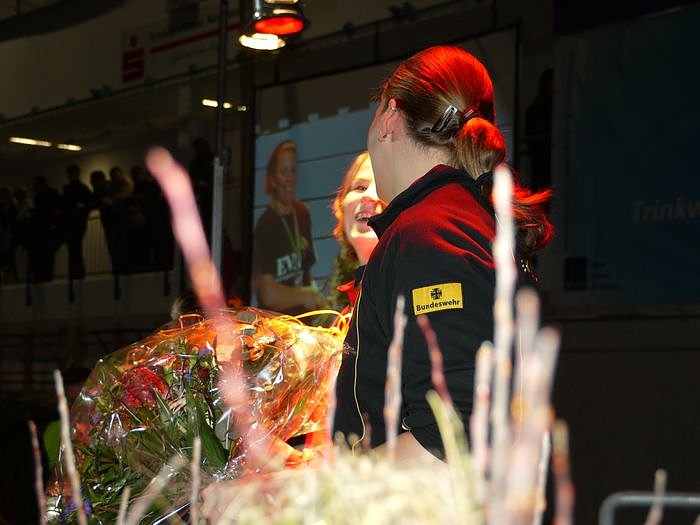 Die Frauen beim Indoor