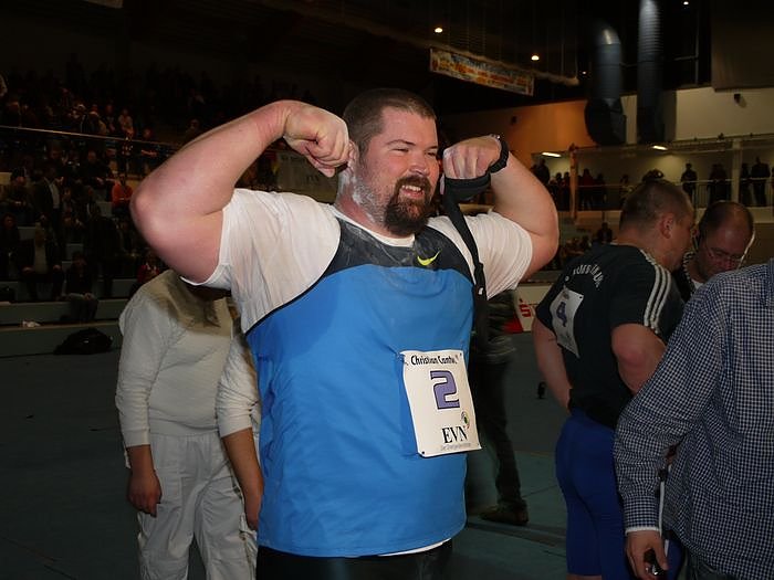 Die M&auml;nner beim Indoor