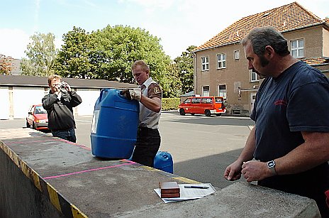Eignungstest f&uuml;r Bewerber bei der Berufsfeuerwehr
