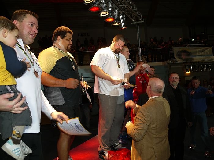 Die M&auml;nner beim Indoor