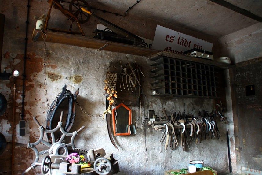 Tag des offenen Denkmals in der Alten Schmiede in Obergebra