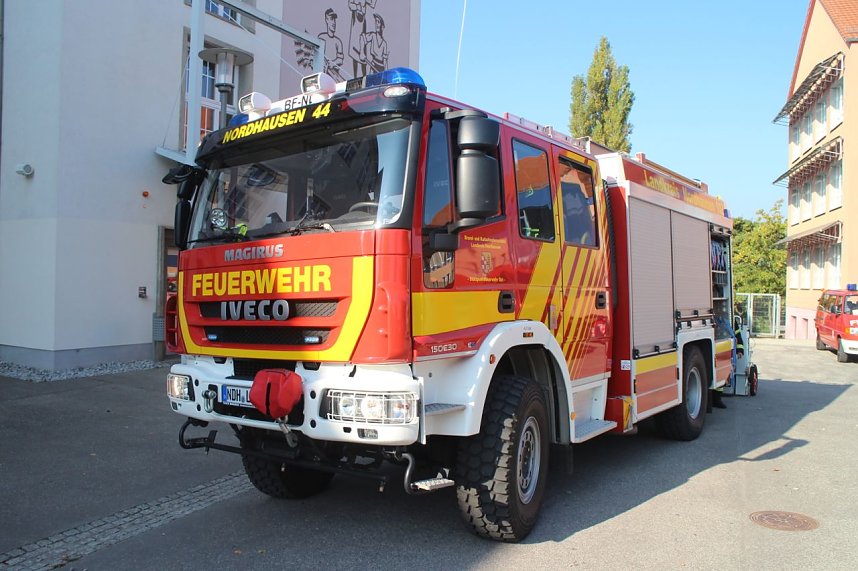 &Uuml;bungseinsatz auf dem Petersberg