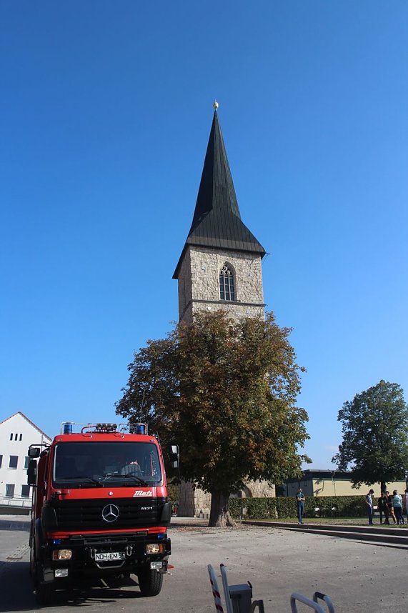 &Uuml;bungseinsatz auf dem Petersberg