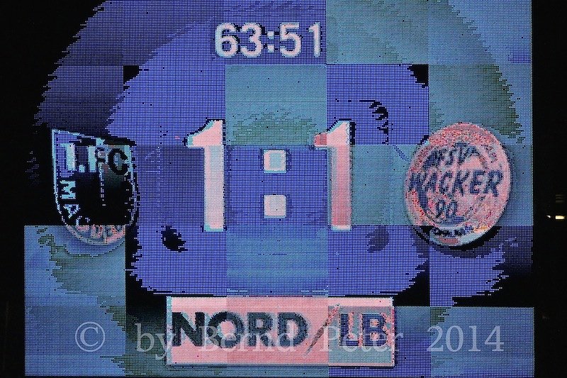 Unentschieden in Magdeburg