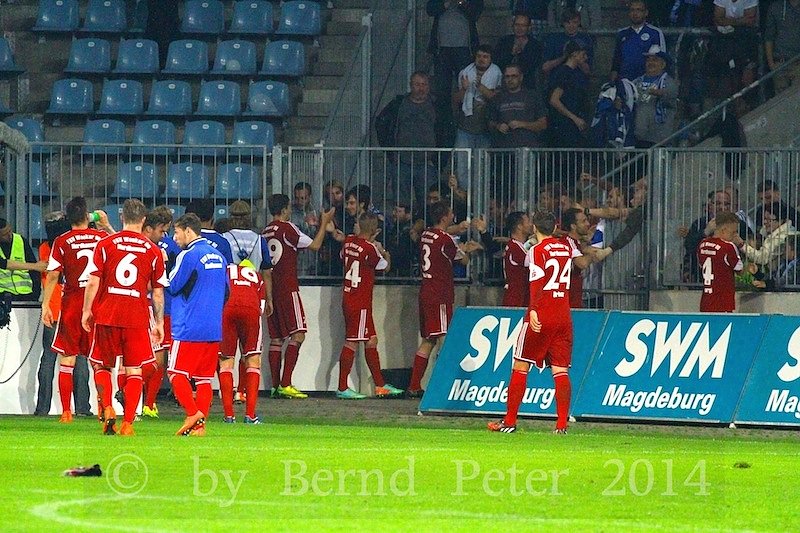 Unentschieden in Magdeburg