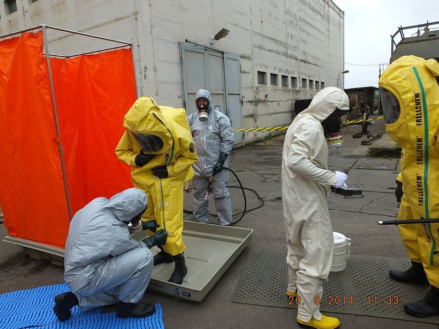 Katastrophenschutz &uuml;bte den Ernstfall