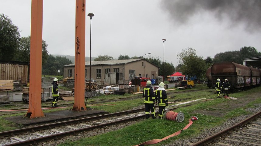 Katastrophenschutz &uuml;bte den Ernstfall