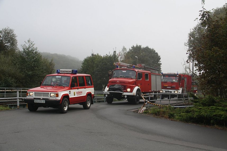 Katastrophenschutz &uuml;bte den Ernstfall