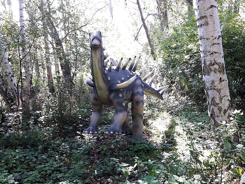Dinosaurier auf R&uuml;gen
