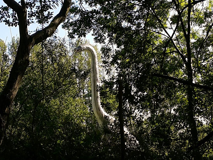 Dinosaurier auf R&uuml;gen