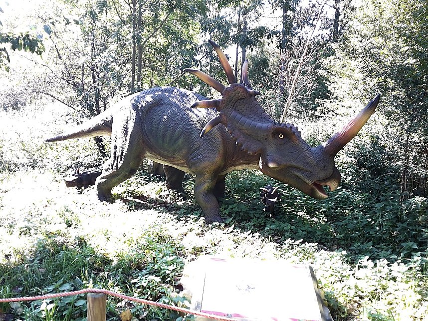 Dinosaurier auf R&uuml;gen