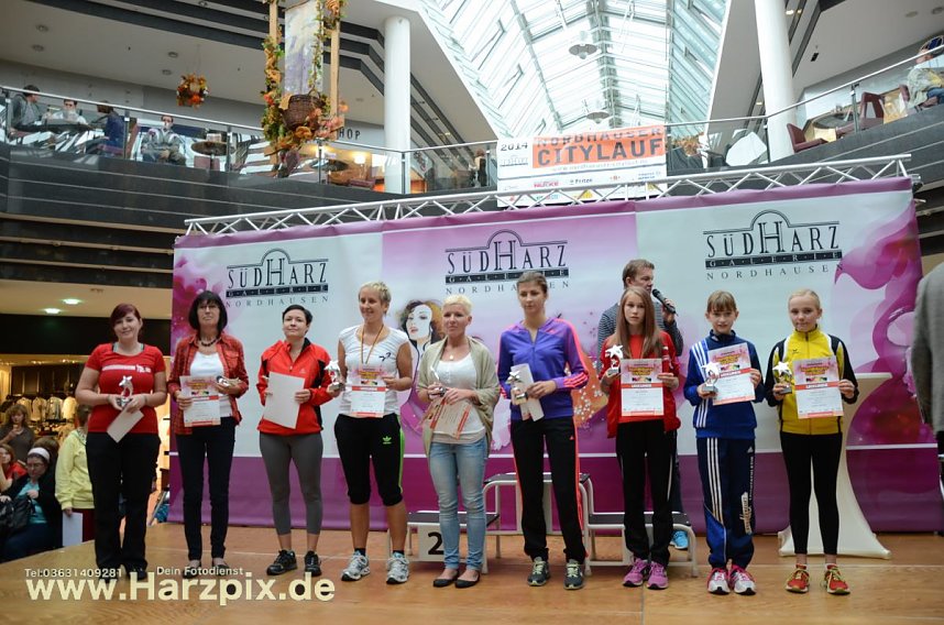 Siegerehrung Citylauf