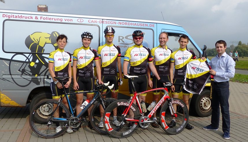 Toller Auftritt in Magdeburg: Foto f&uuml;r den Sponsor AV-Test