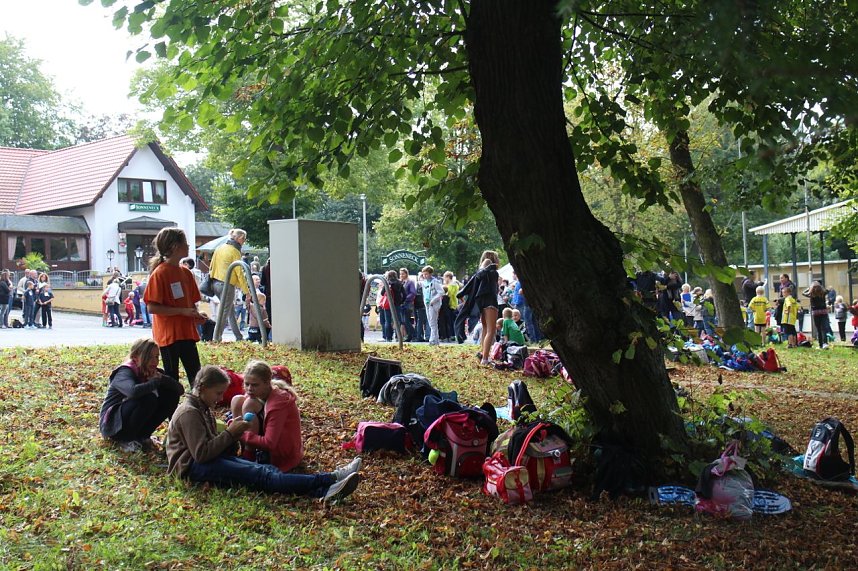 Herbst-Crosslauf im Gehege