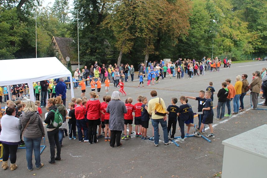 Herbst-Crosslauf im Gehege