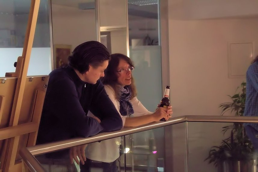 Pascal von Wroblewsky zur Er&ouml;ffnung