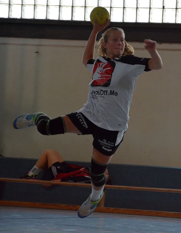 Dem Gegner klar &uuml;berlegen: Die C-Jugend der Nordh&auml;user Handballerinnen