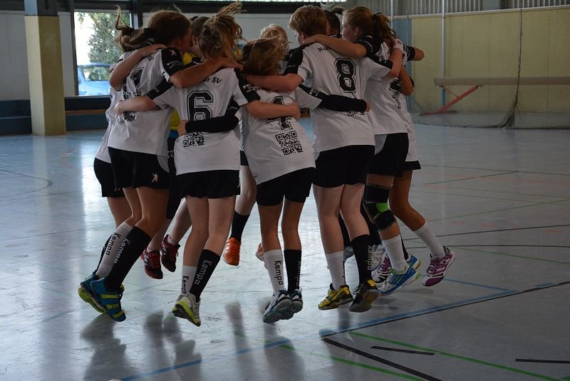 Dem Gegner klar &uuml;berlegen: Die C-Jugend der Nordh&auml;user Handballerinnen