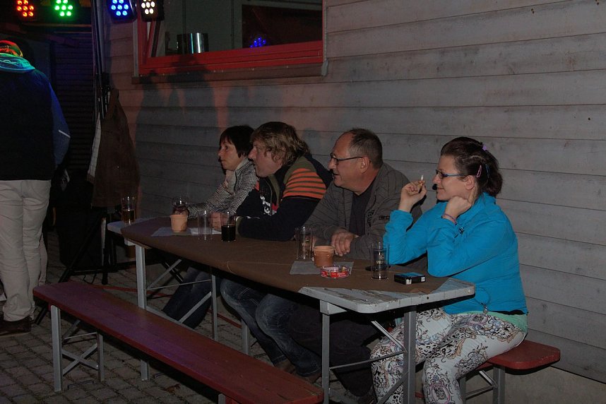 Auf der Burg ging die "Post" ab