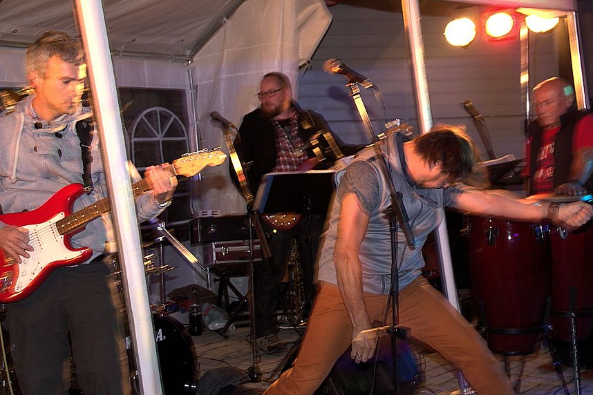 Auf der Burg ging die "Post" ab