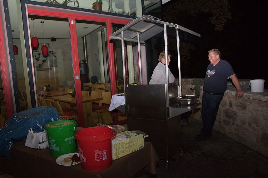 Auf der Burg ging die "Post" ab