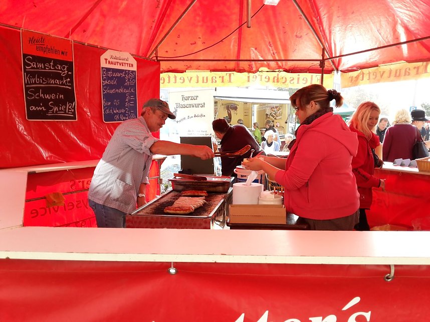 K&uuml;rbisse und Zwiebeln