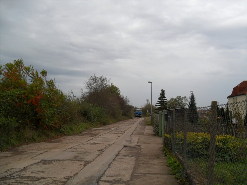 Toll! Am Ende des Wege darf mann nur noch 20 kmh fahren.