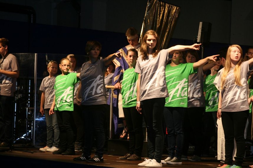 Musical in der Ballspielhalle