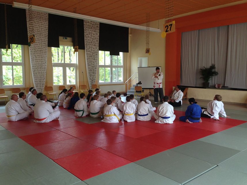 In den Ferien trainiert