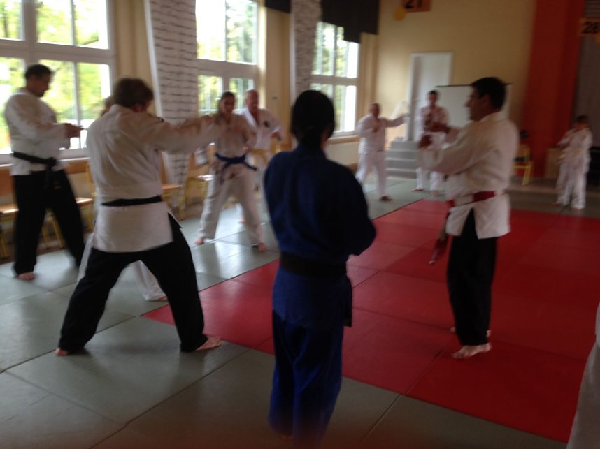 In den Ferien trainiert