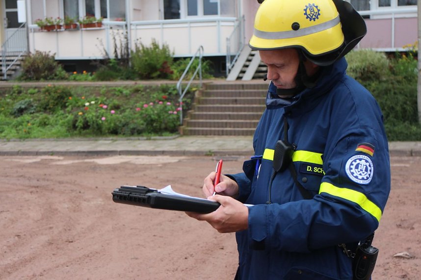 THW probt den Ernstfall