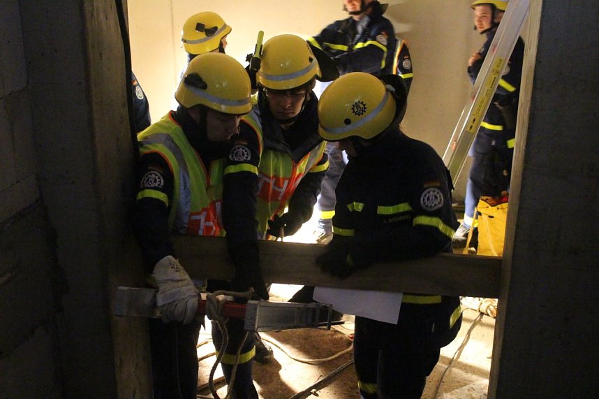 THW probt den Ernstfall