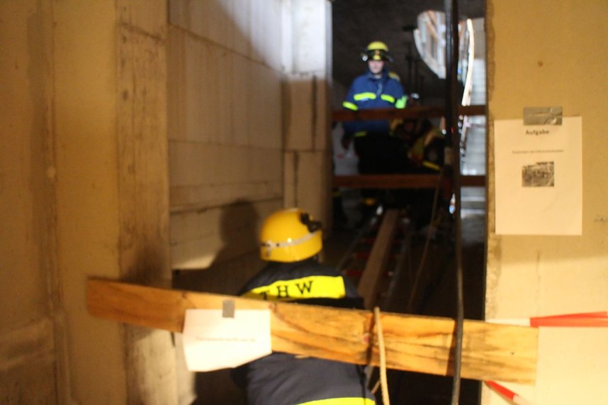 THW probt den Ernstfall