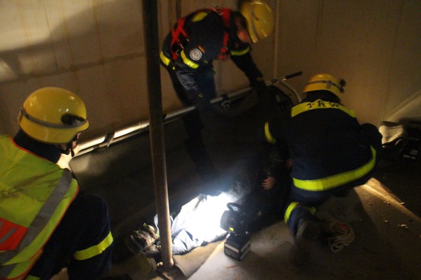 THW probt den Ernstfall