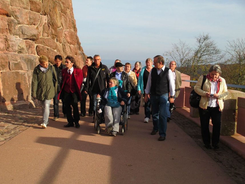 Zu Besuch auf dem Kyffh&auml;user