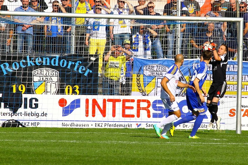 Wacker gegen Carl Zeiss - Fu&szlig;ballfest im AKS