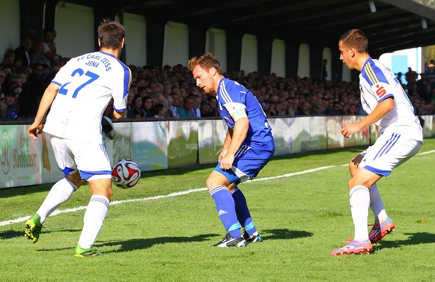 Wacker gegen Carl Zeiss - Fu&szlig;ballfest im AKS