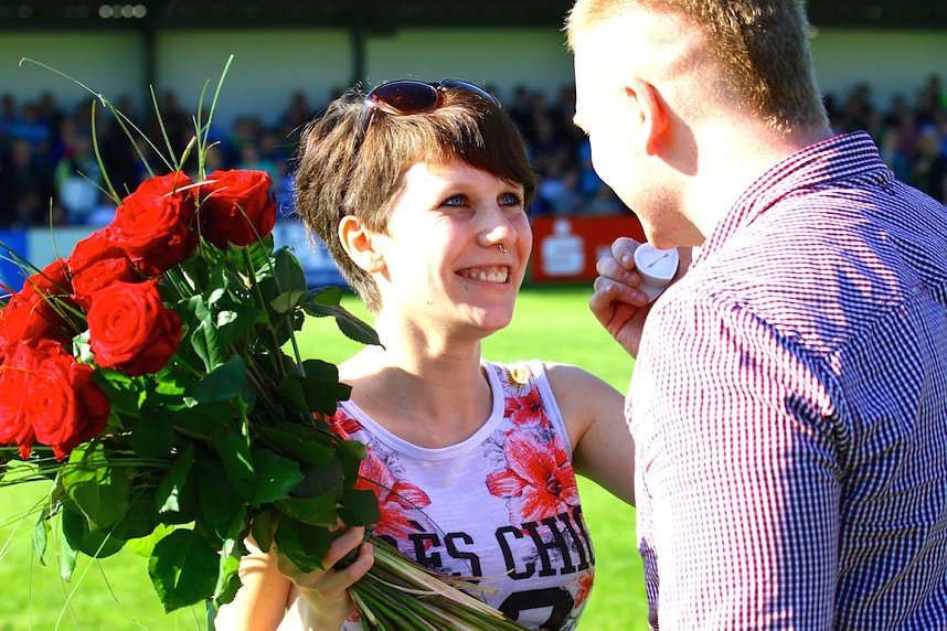Wacker gegen Carl Zeiss - Fu&szlig;ballfest im AKS