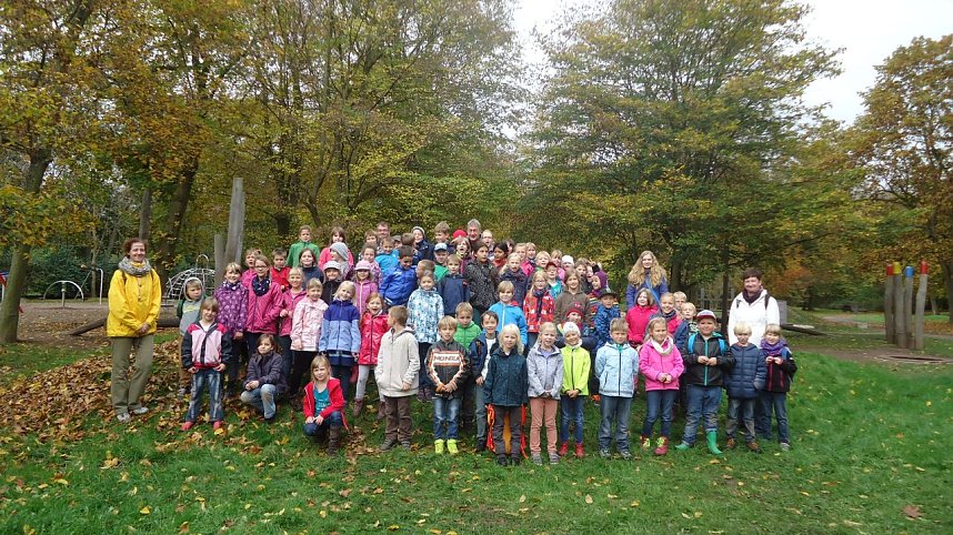 Erkundung im Stadtpark Nordhausen