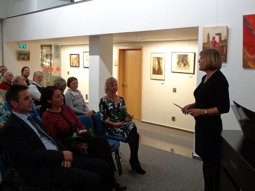 Vis &aacute; Vis in der Galerie