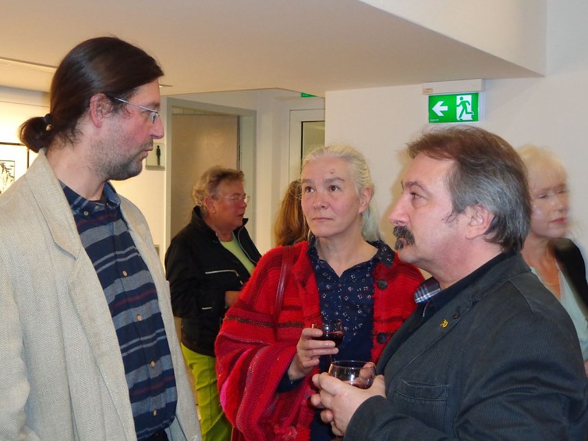 Vis &aacute; Vis in der Galerie