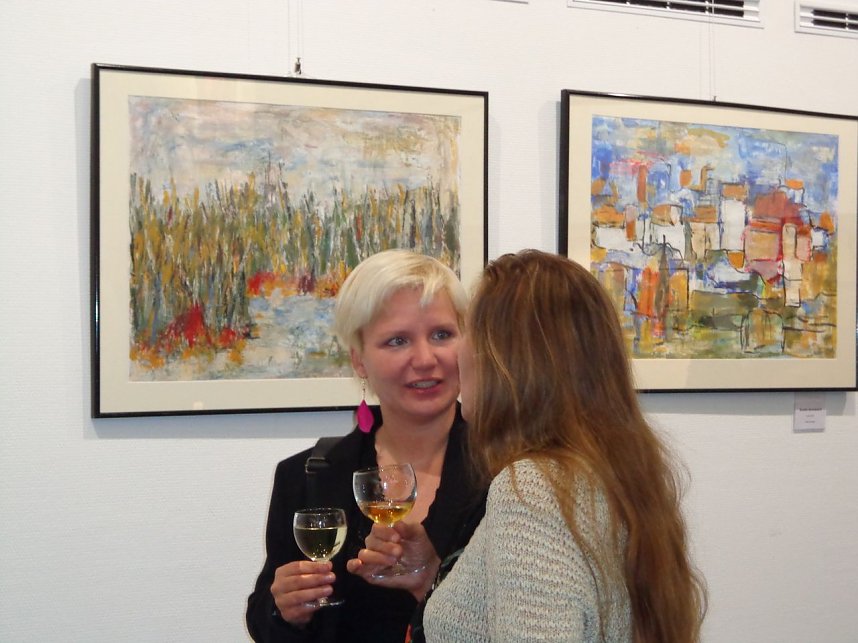 Vis &aacute; Vis in der Galerie