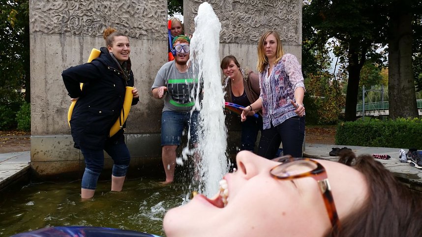 Bilderspa&szlig; im Badehaus